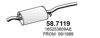 ASSO 58.7119 End Silencer